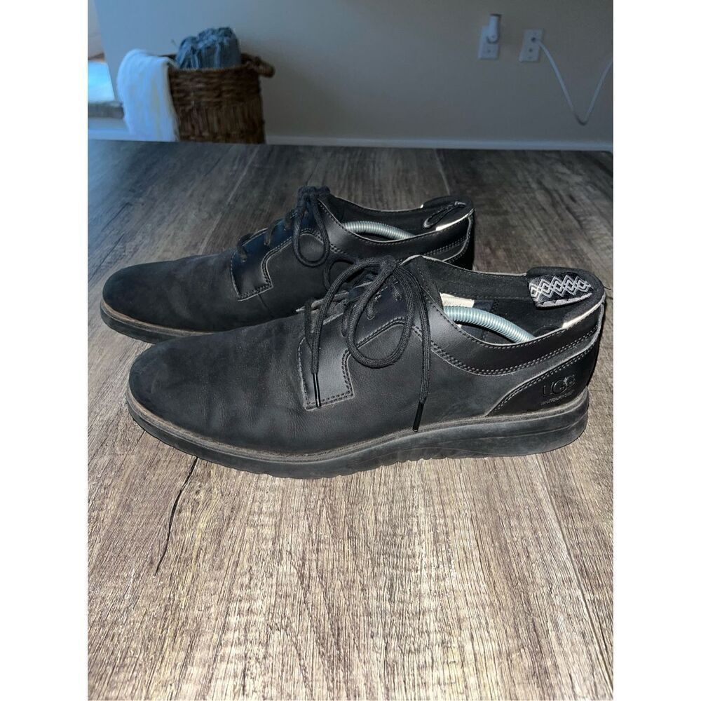 UGG Australia Men's Union Derby Size 11.5 Waterproof Leather Oxford Shoes 110469